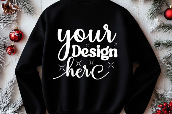 Christmas 18000 Sweatshirt Mockup 24 Graphics Review