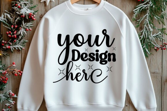 Christmas 18000 Sweatshirt Mockup 60 Graphics Review