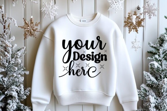 Christmas 18000 Sweatshirt Mockup 64: Graphics & Product Mockups