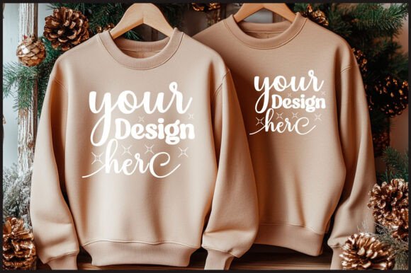 Christmas Hanger Sweatshirt Mockup 22: Premium Graphics for Product Mockups