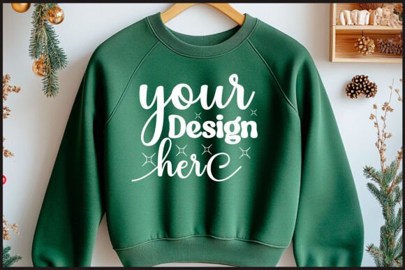 Christmas Hanger Sweatshirt Mockup 45: Graphics for Product Mockups