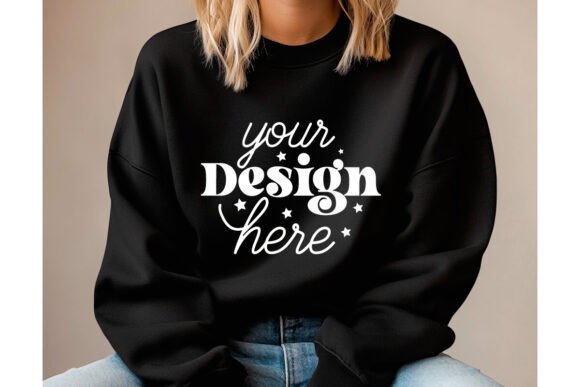 Gildan 18000 Mockup: Essential Graphics