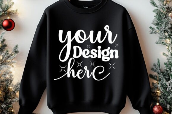 Reviewing Graphics: Christmas 18000 Sweatshirt Mockup 43