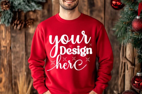 Reviewing the Christmas 18000 Men Sweatshirt Mockup