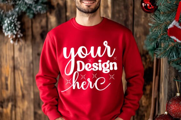 Reviewing the Christmas 18000 Men Sweatshirt Mockup