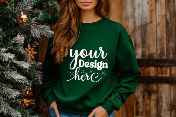 Reviewing the Christmas Women Sweatshirt Mockup 88