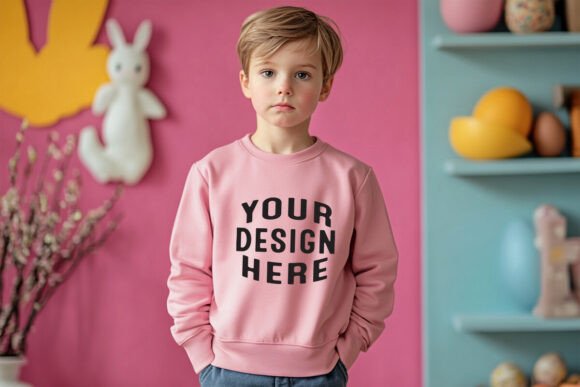 Reviewing the Kids Sweatshirt Mockup for Embroidery Projects
